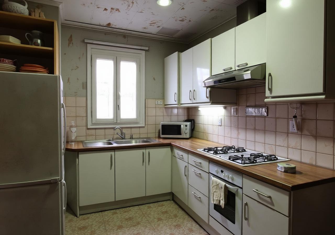 Antes · Cocina Eixample