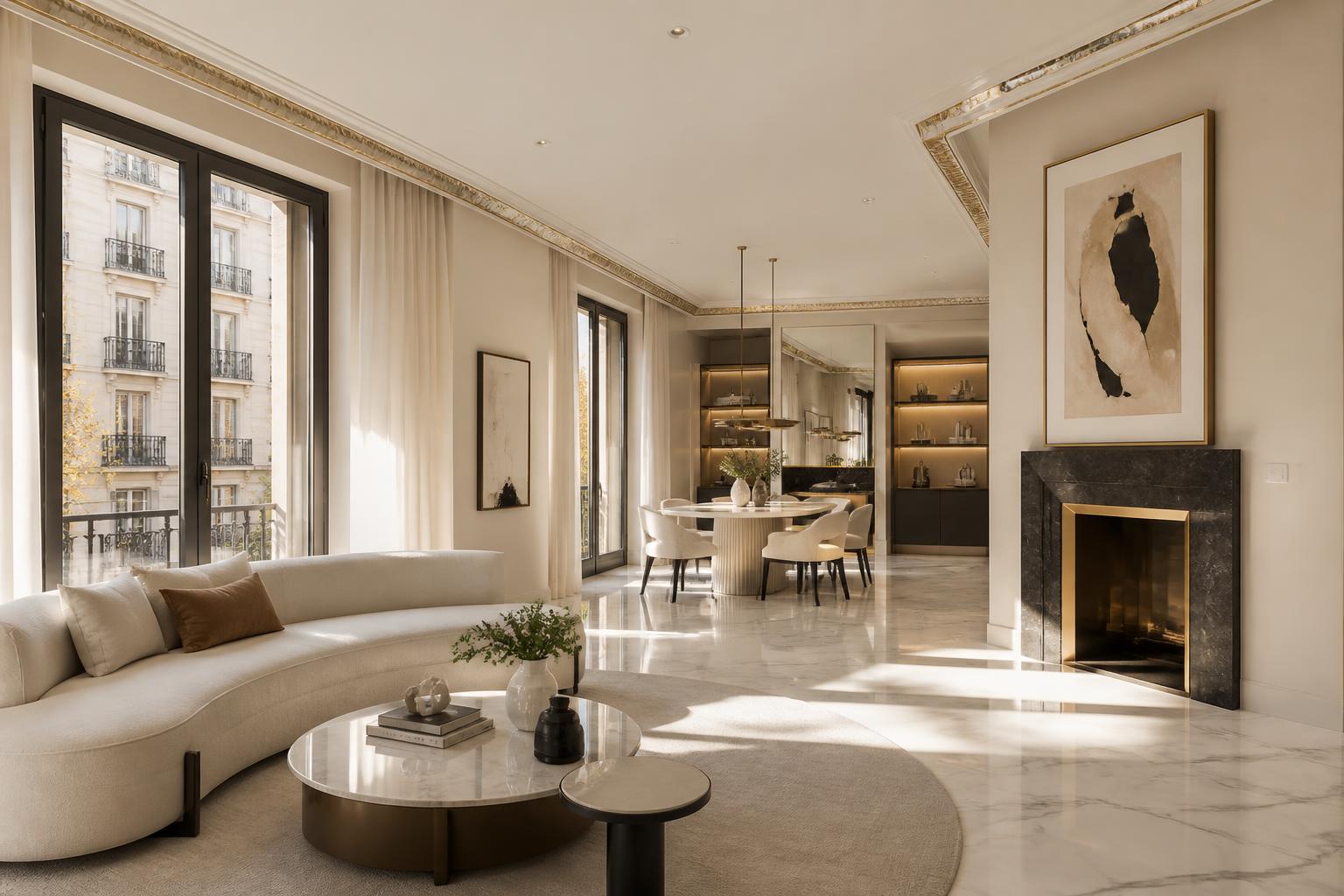 Reforma integral de lujo en un apartamento de Barcelona